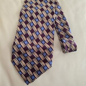XMI Multicolor Patterned Men's Silk Stylish Necktie Tie
